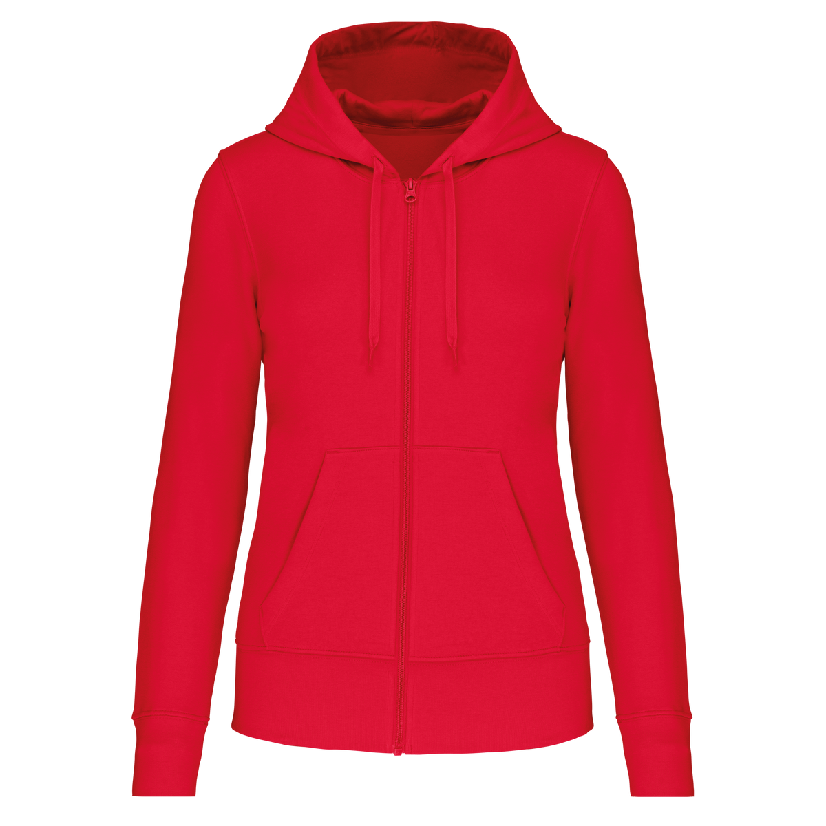 K4031 - Sweat-shirt Écoresponsable Zippé à Capuche Femme
