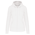 K4031 - Sweat-shirt Écoresponsable Zippé à Capuche Femme