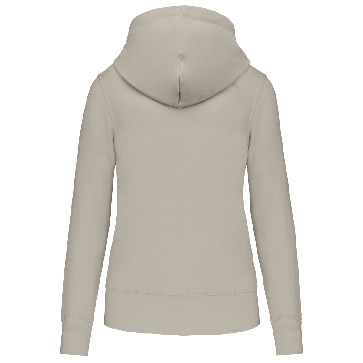 K4031 - Sweat-shirt Écoresponsable Zippé à Capuche Femme