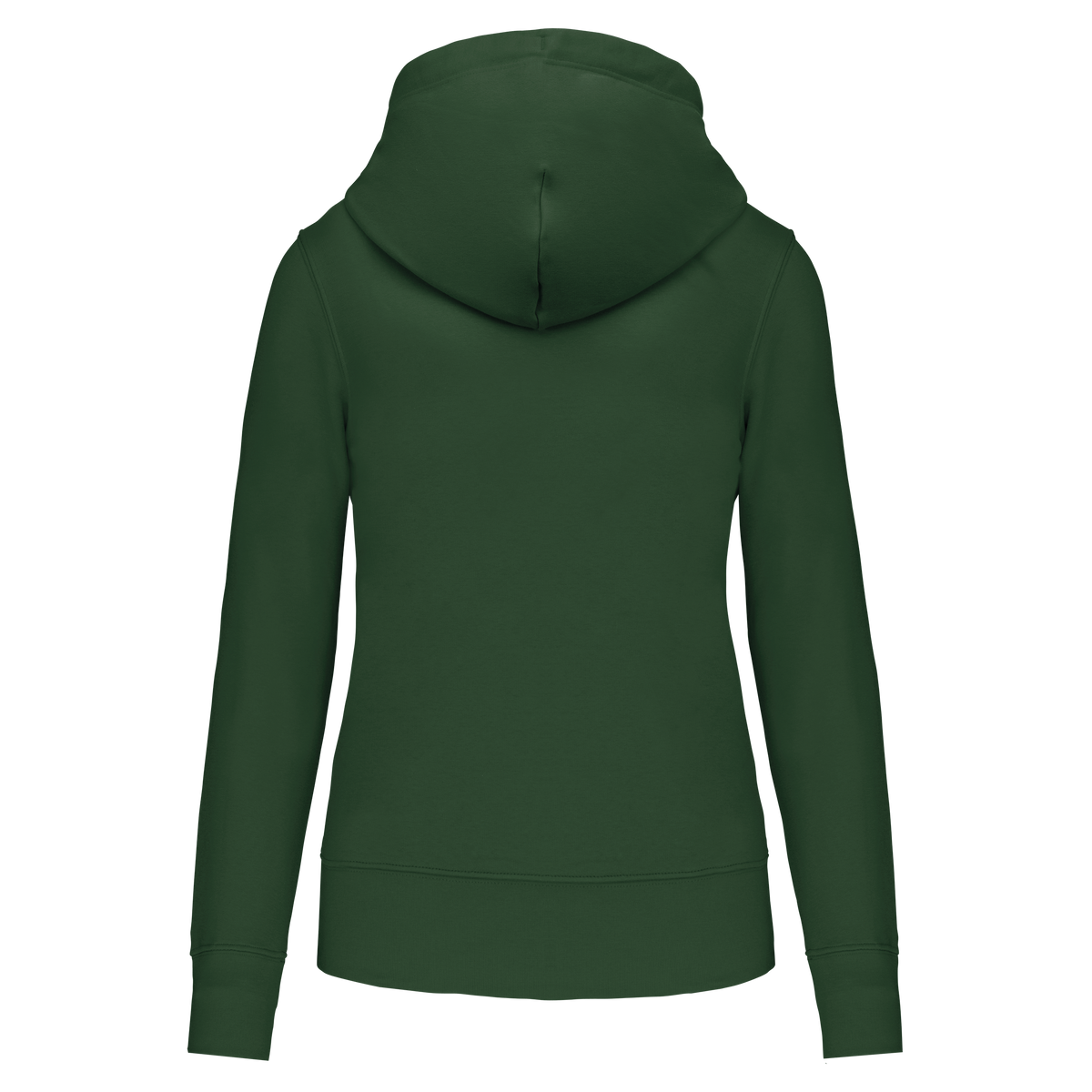 K4031 - Sweat-shirt Écoresponsable Zippé à Capuche Femme
