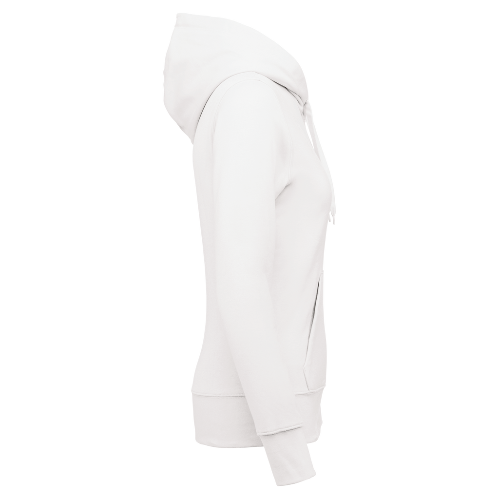 K4031 - Sweat-shirt Écoresponsable Zippé à Capuche Femme