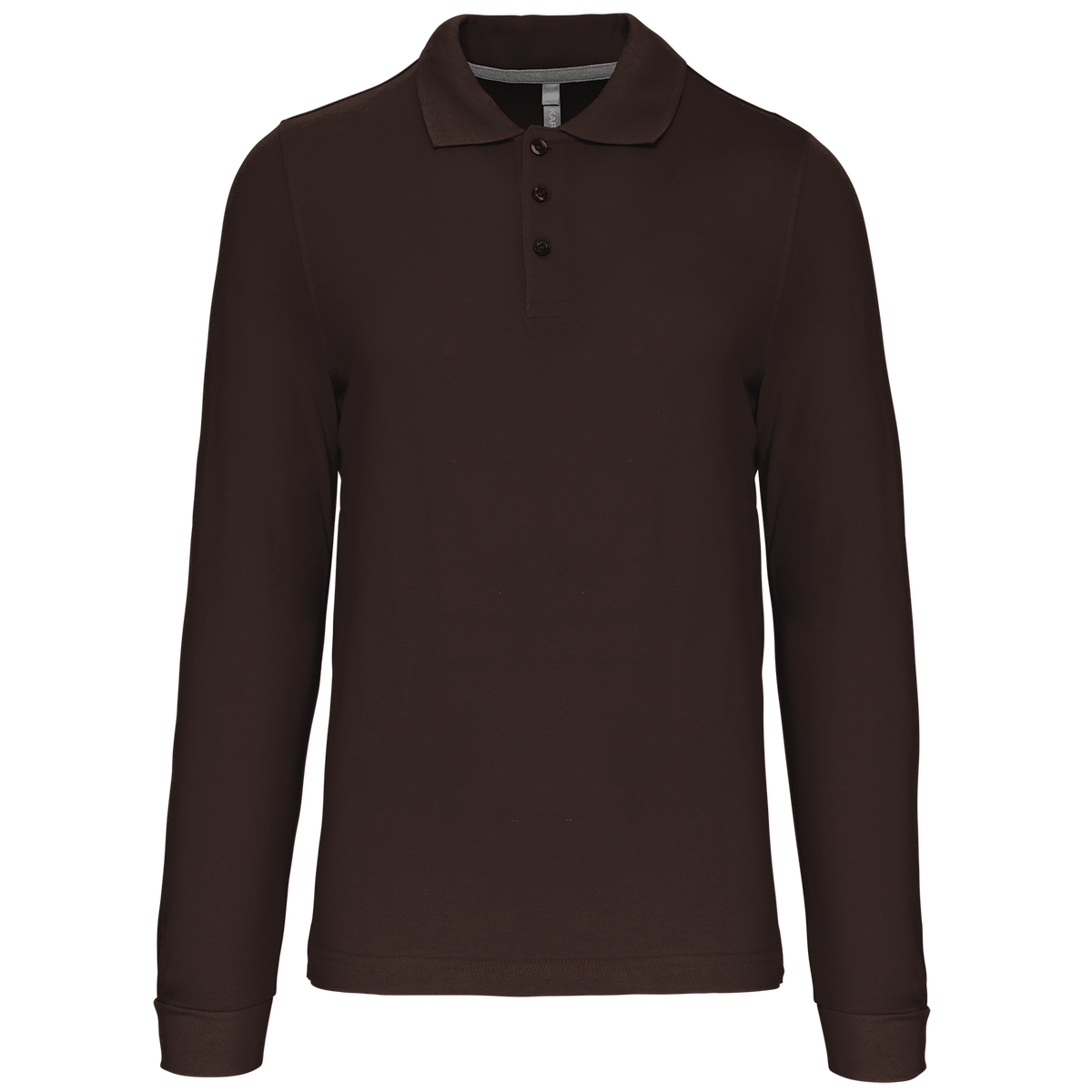 K243 - polo manches longues 220 g/m²