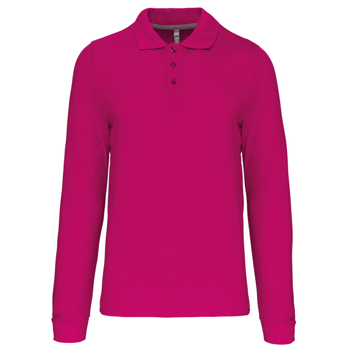 K243 - polo manches longues 220 g/m²
