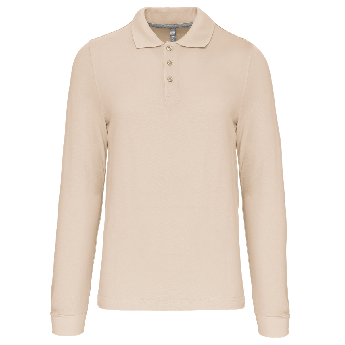 K243 - polo manches longues 220 g/m²