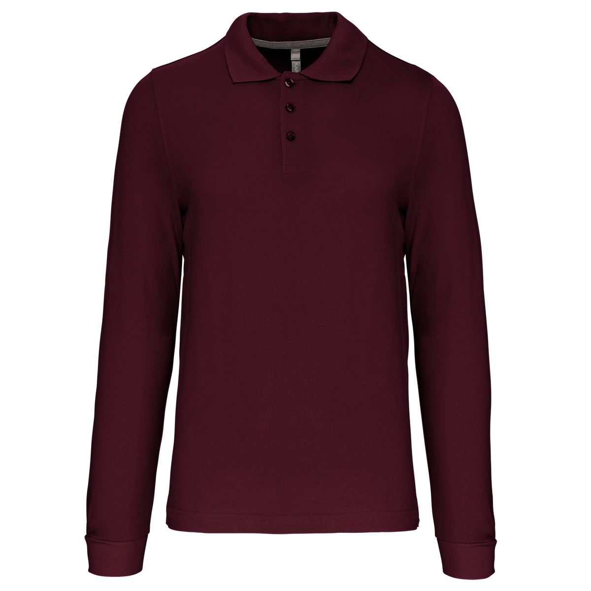 K243 - polo manches longues 220 g/m²