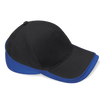 Noir / Bleu roi vif