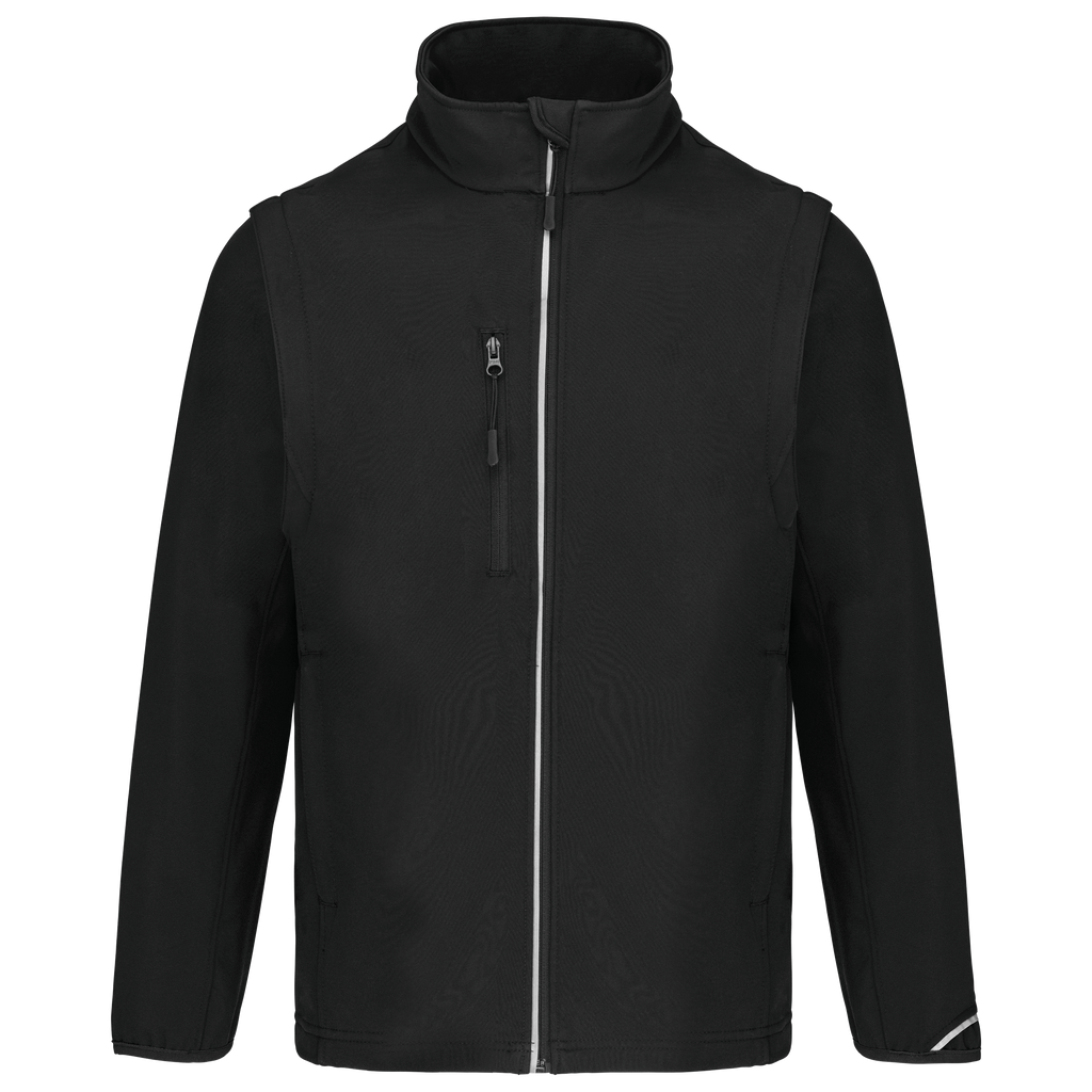 PA323 - Veste Softshell Sport Unisexe à Manches Amovibles Homme Femme personnalisée
