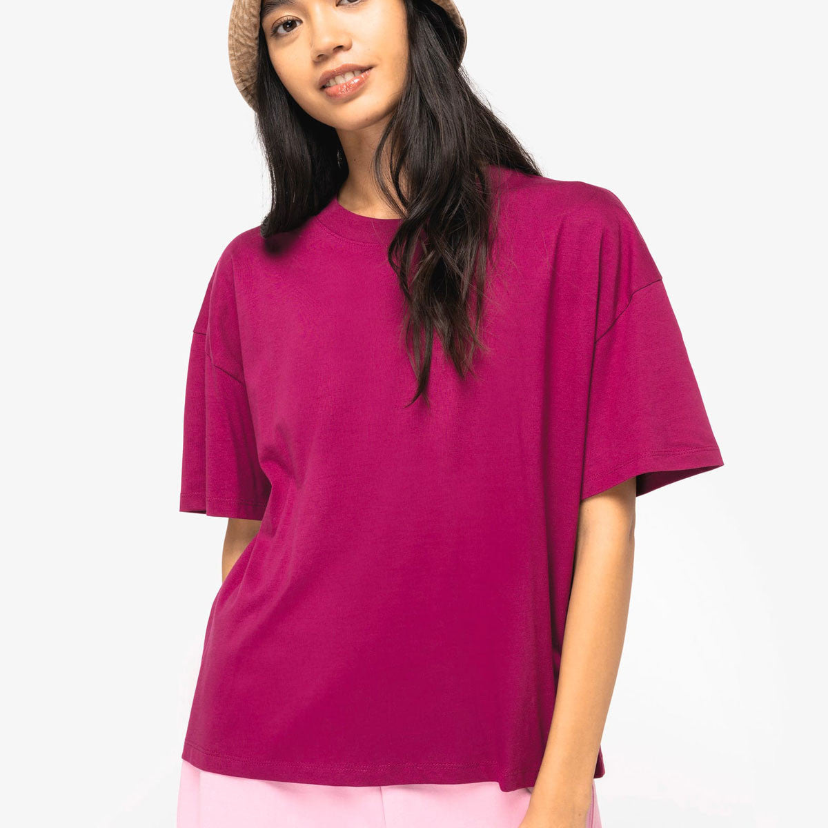NS313 - T-shirt Écoresponsable Oversize Femme