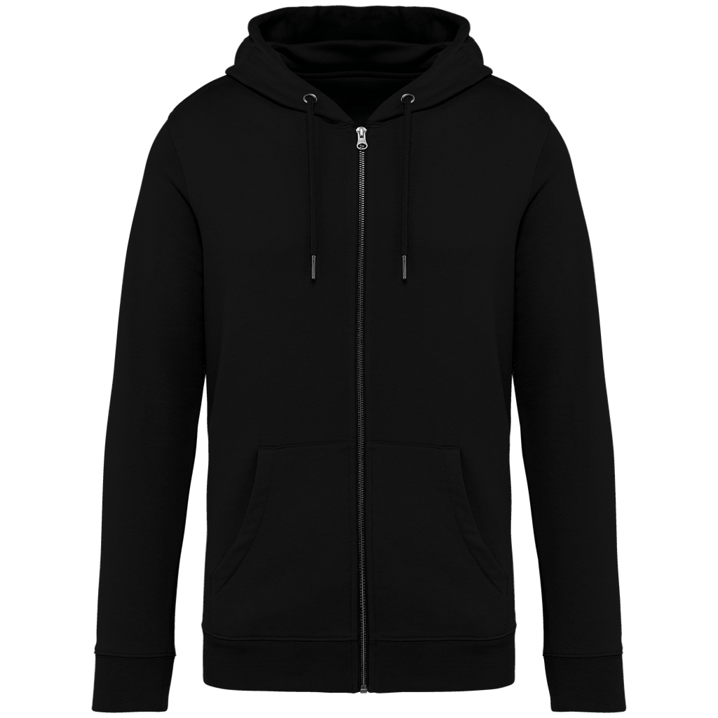 NS402 - Sweat shirt Écoresponsable Zippé à Capuche Unisexe Homme Femme personnalisé​
