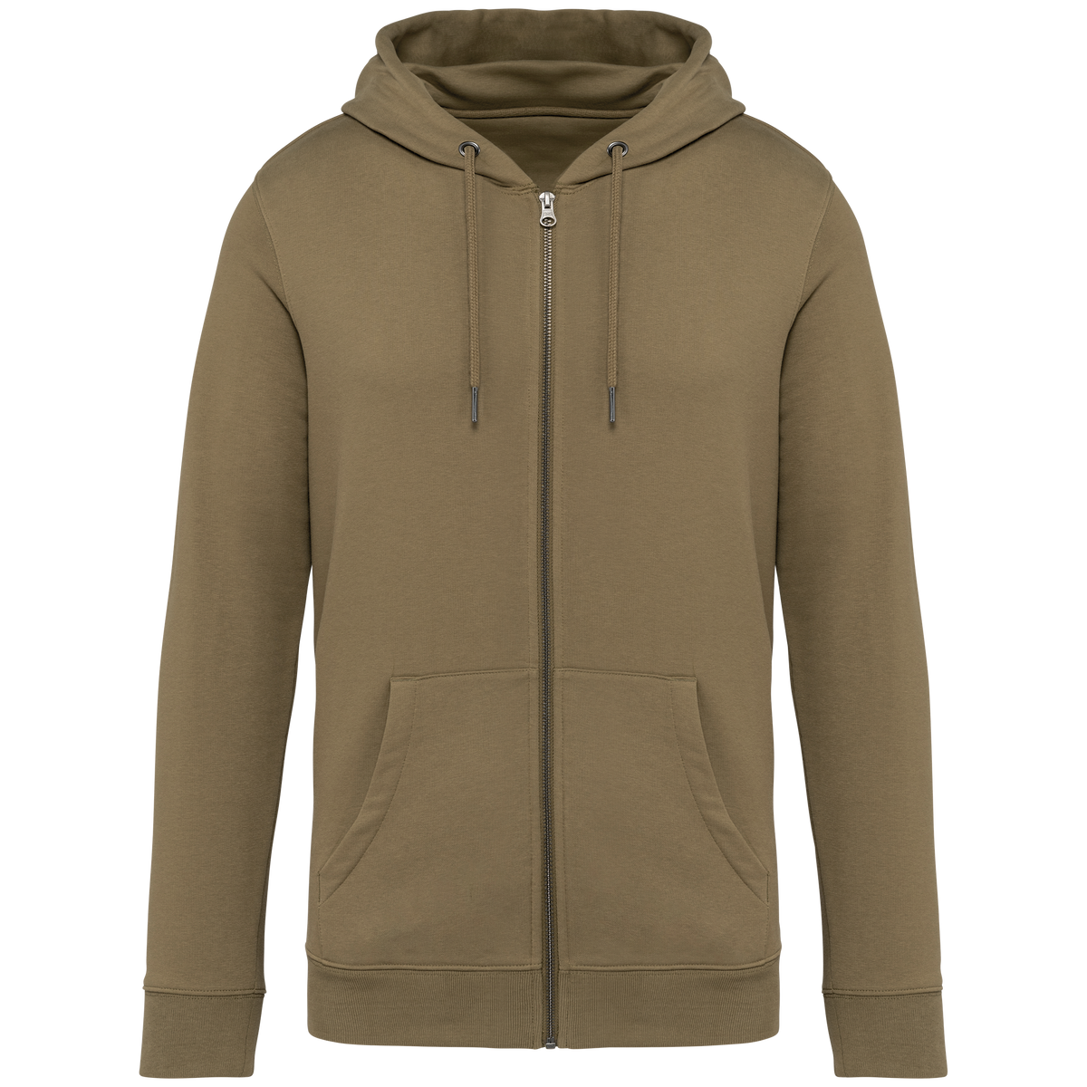 NS402 - Sweat shirt Écoresponsable Zippé à Capuche Unisexe Homme Femme personnalisé​