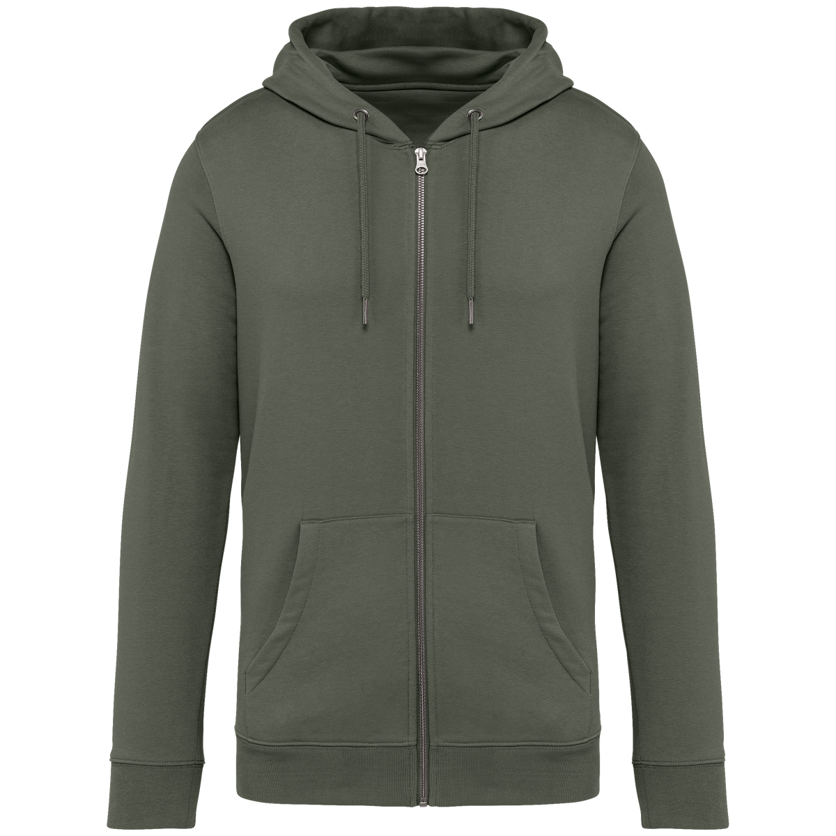 NS402 - Sweat shirt Écoresponsable Zippé à Capuche Unisexe Homme Femme personnalisé​