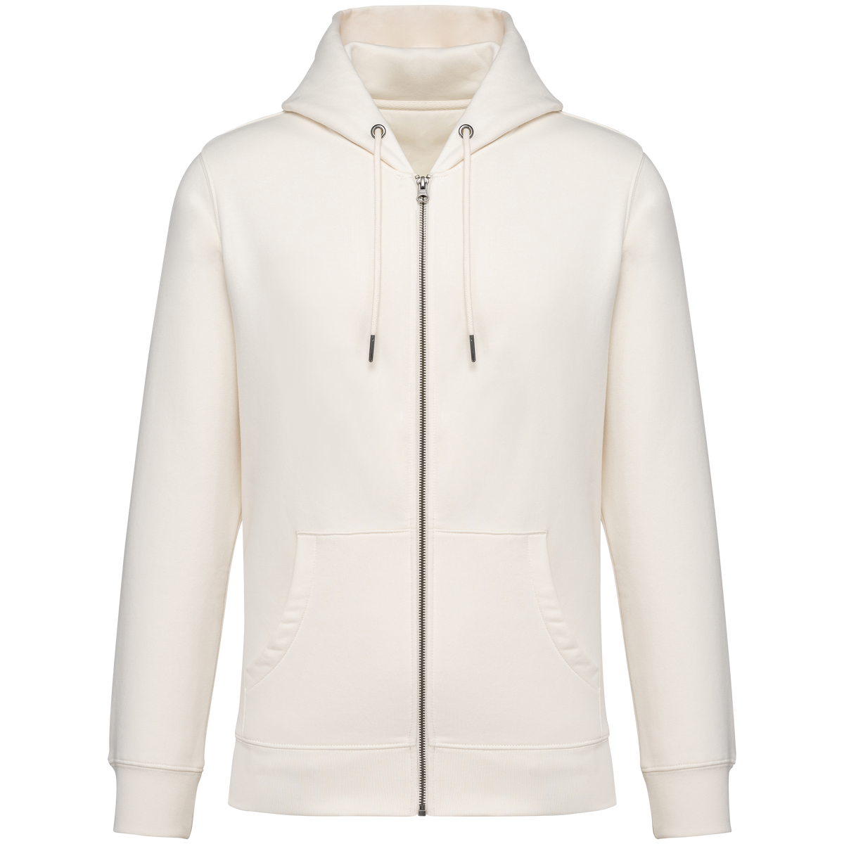 NS402 - Sweat shirt Écoresponsable Zippé à Capuche Unisexe Homme Femme personnalisé​
