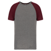 Lie de vin chiné