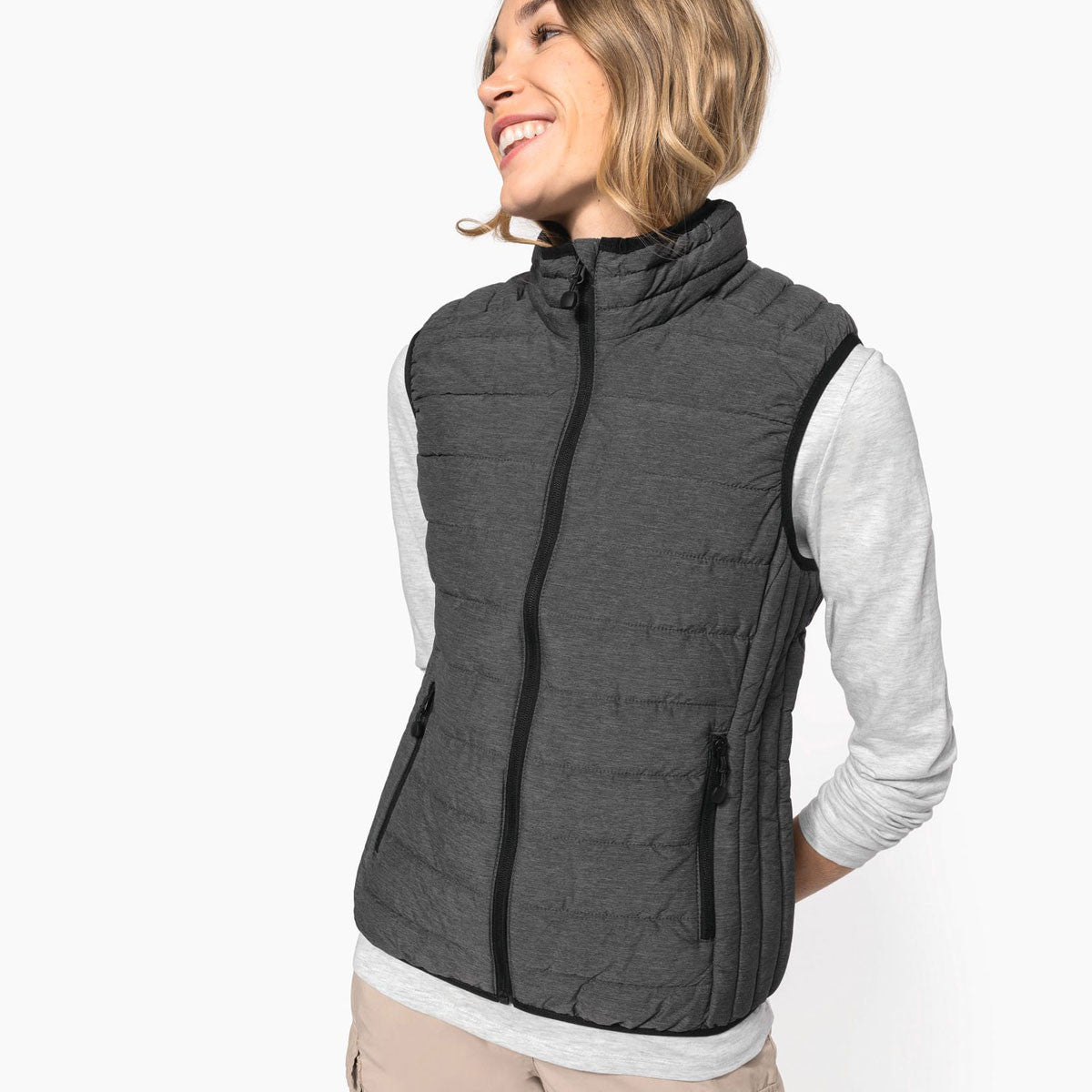 K6114 - Doudoune légère sans manches femme