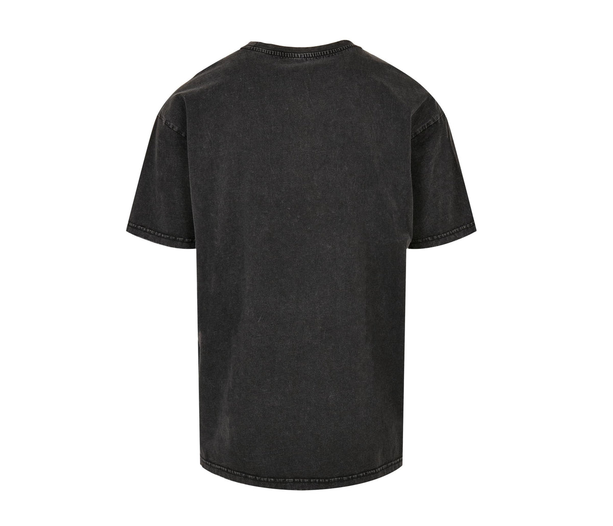 BY189  - T-shirt oversize lourd délavé à l’acide