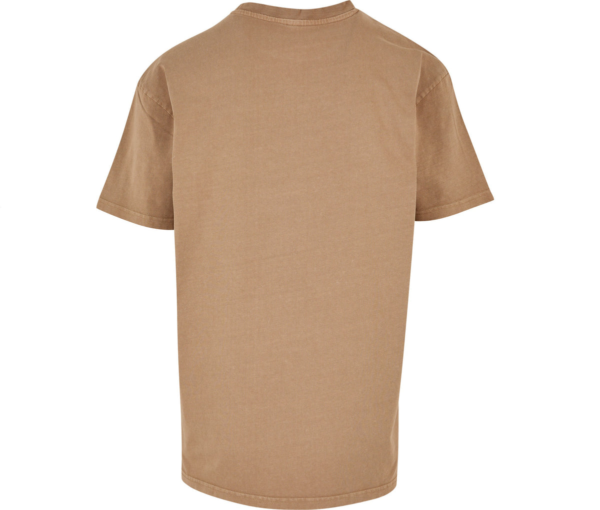 BY189  - T-shirt oversize lourd délavé à l’acide