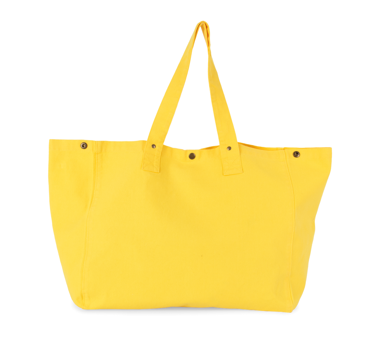 KI3208 - Sac de shopping en coton délavé