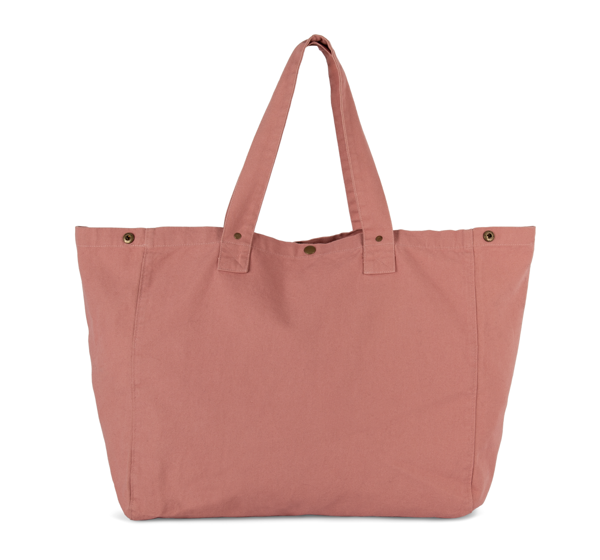 KI3208 - Sac de shopping en coton délavé