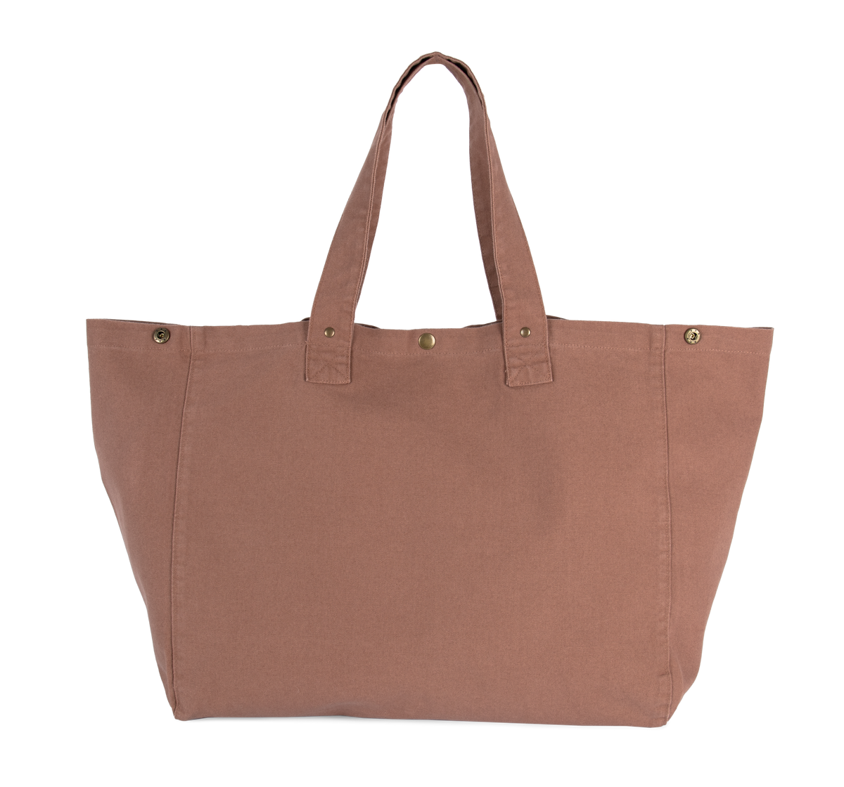 KI3208 - Sac de shopping en coton délavé