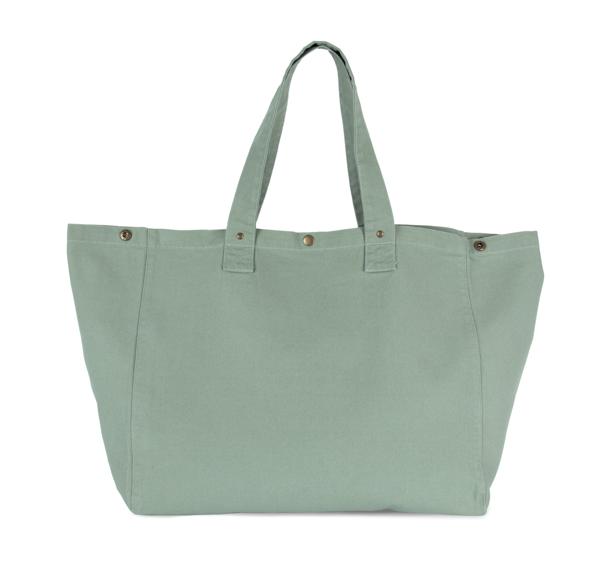 KI3208 - Sac de shopping en coton délavé