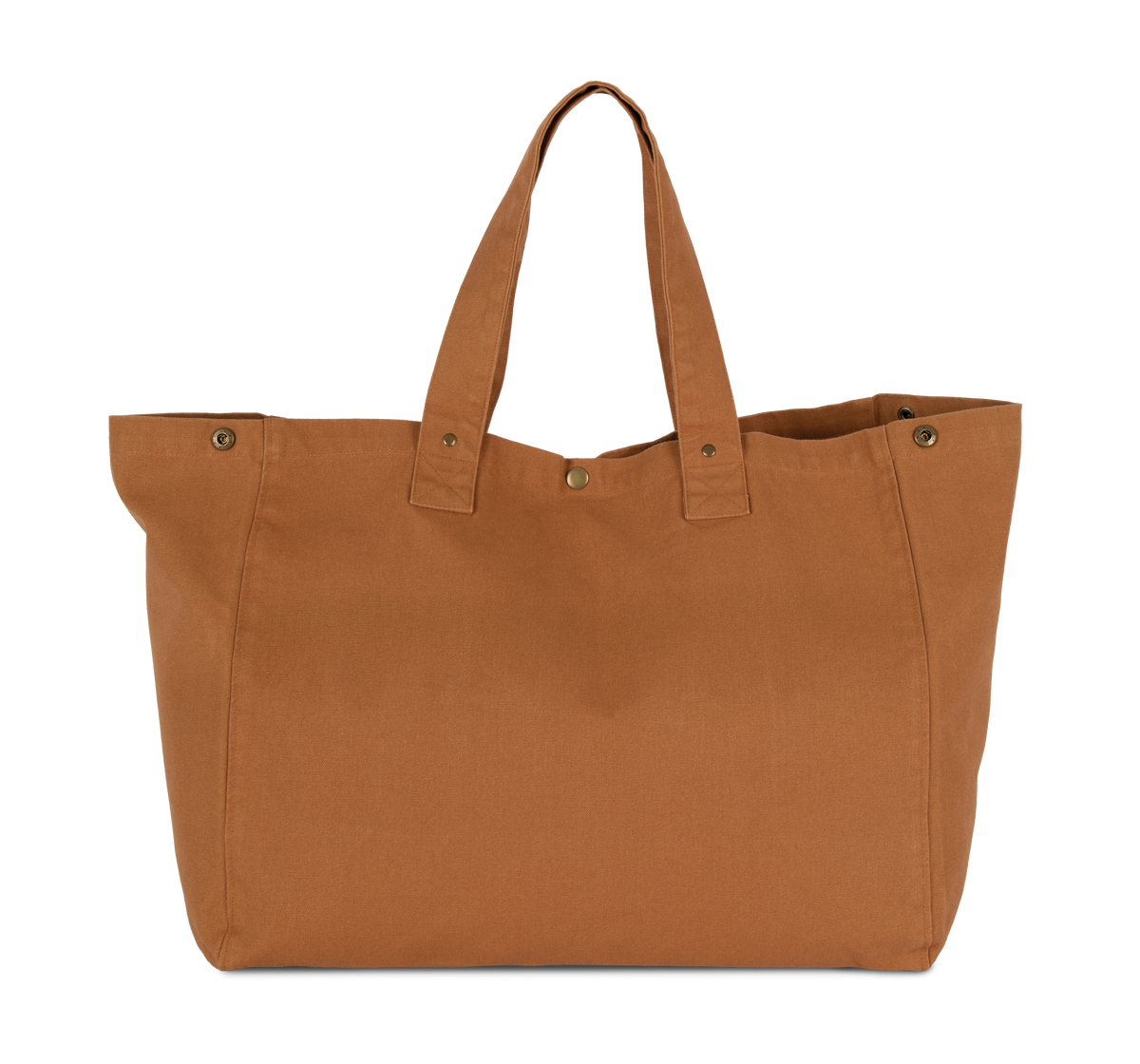 KI3208 - Sac de shopping en coton délavé