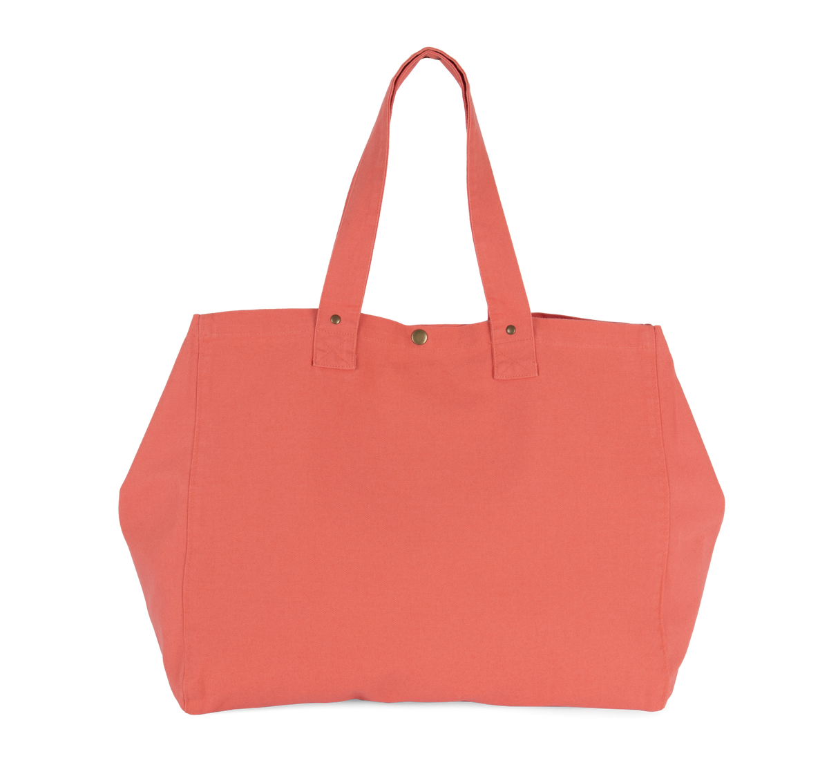 KI3208 - Sac de shopping en coton délavé