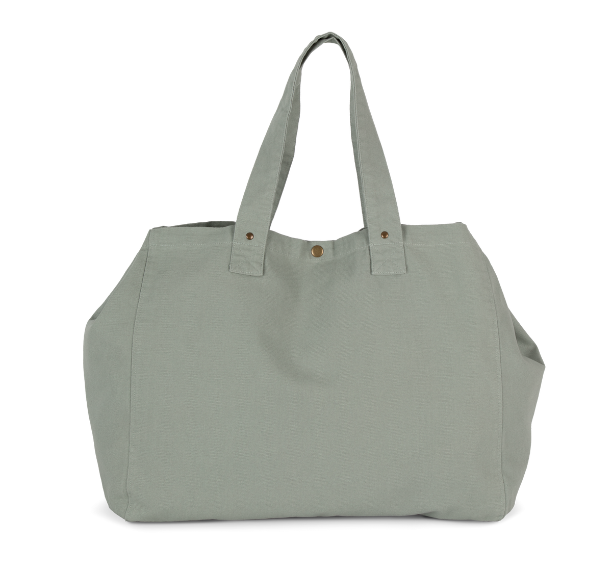 KI3208 - Sac de shopping en coton délavé