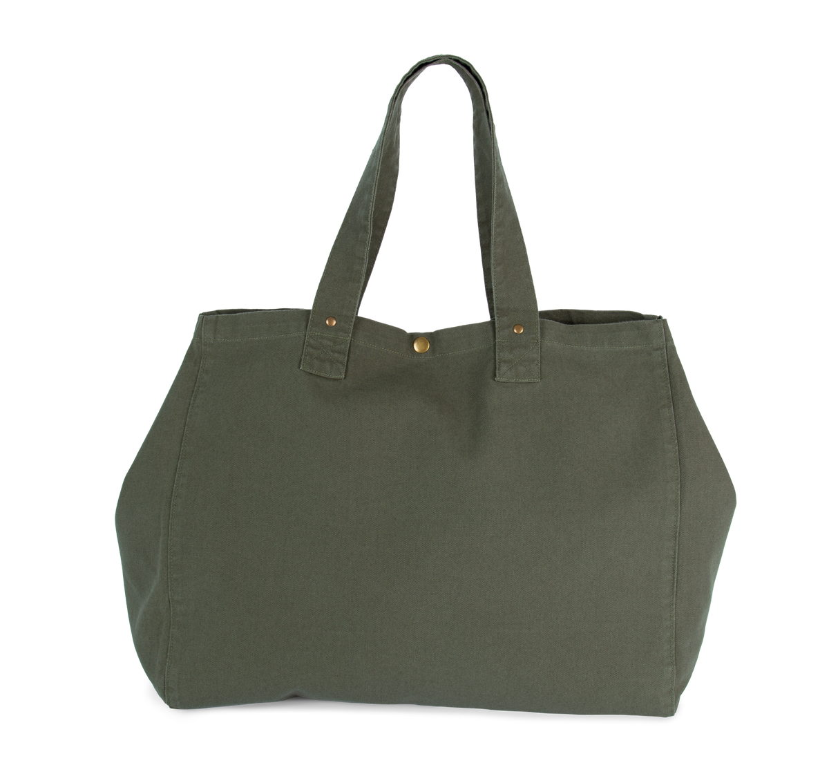 KI3208 - Sac de shopping en coton délavé