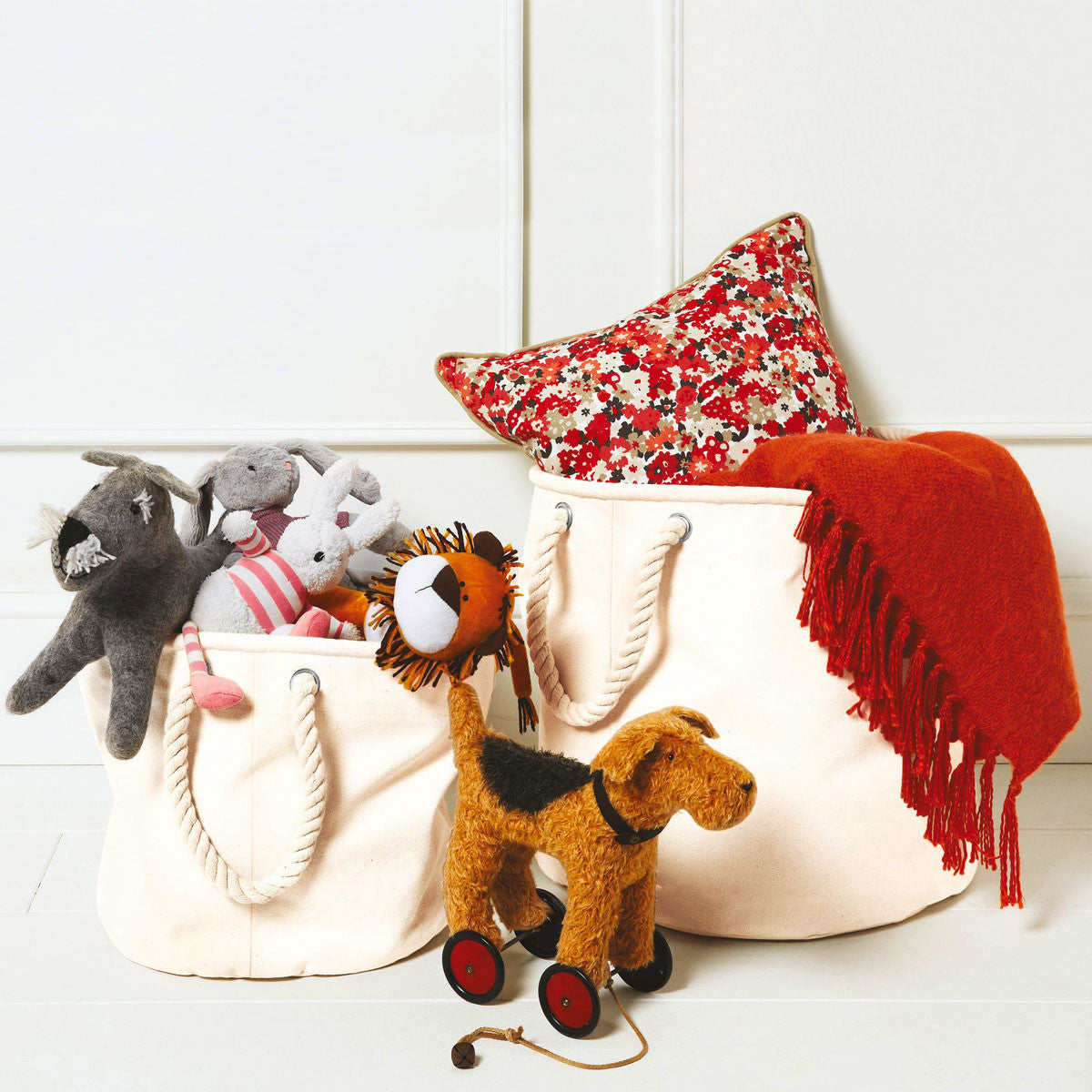 W580 - Panier de rangement en toile