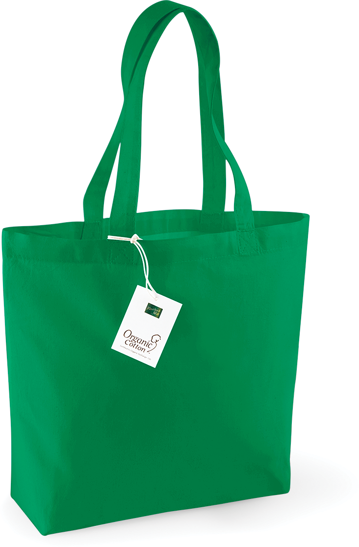 W180 - Sac shopping en coton biologique 170 g/m²