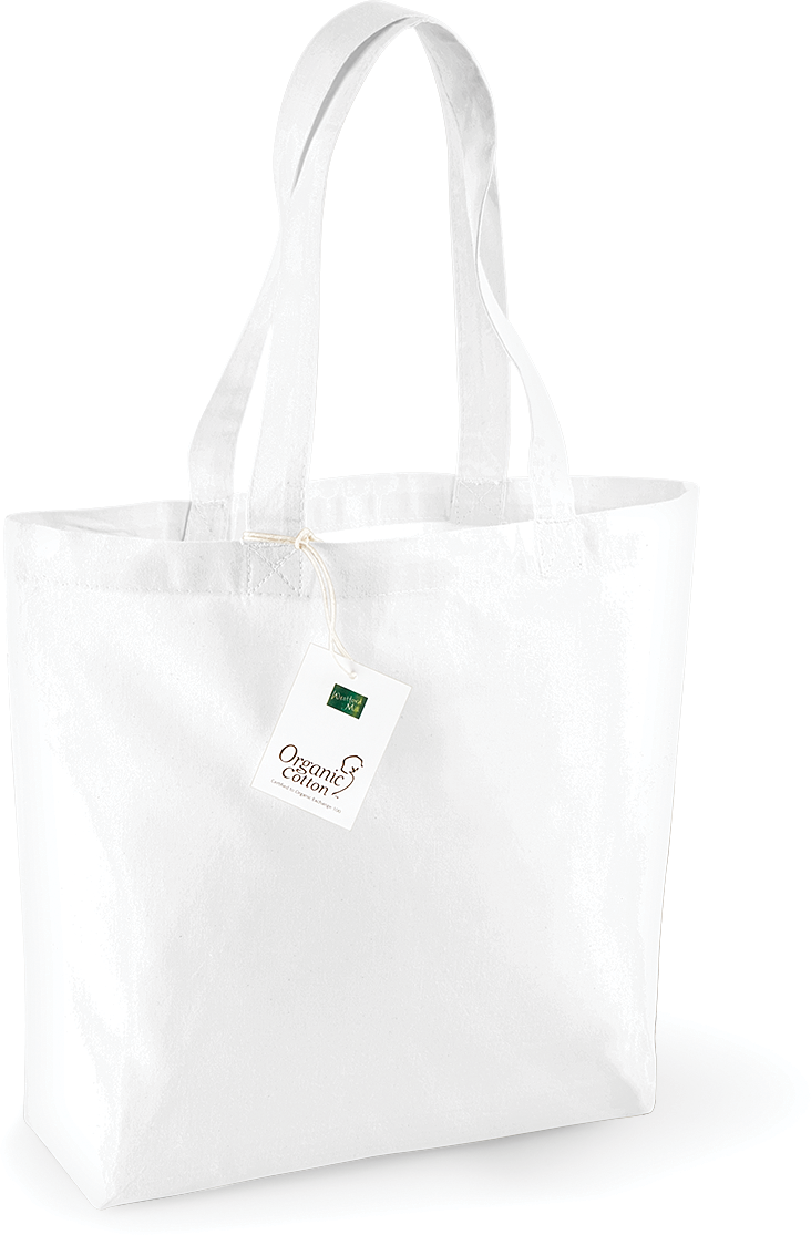 W180 - Sac shopping en coton biologique 170 g/m²