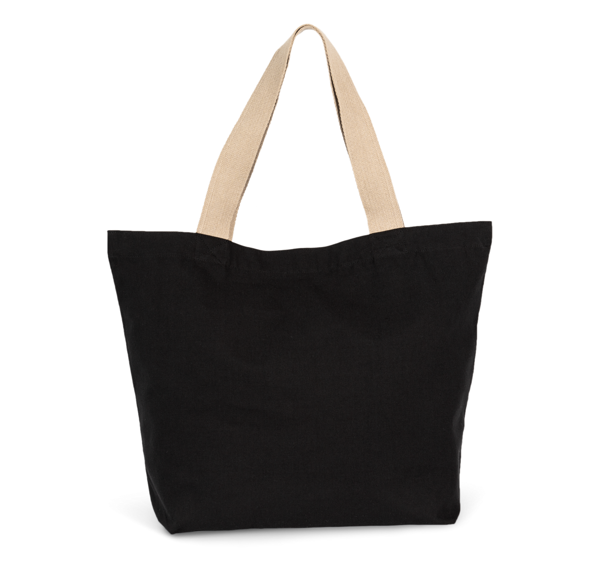 KI5204 – Grand sac shopping recyclé à fond plat 285 gr