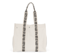 KINS114 - Grand sac shopping recyclé à soufflet 285 g/m²