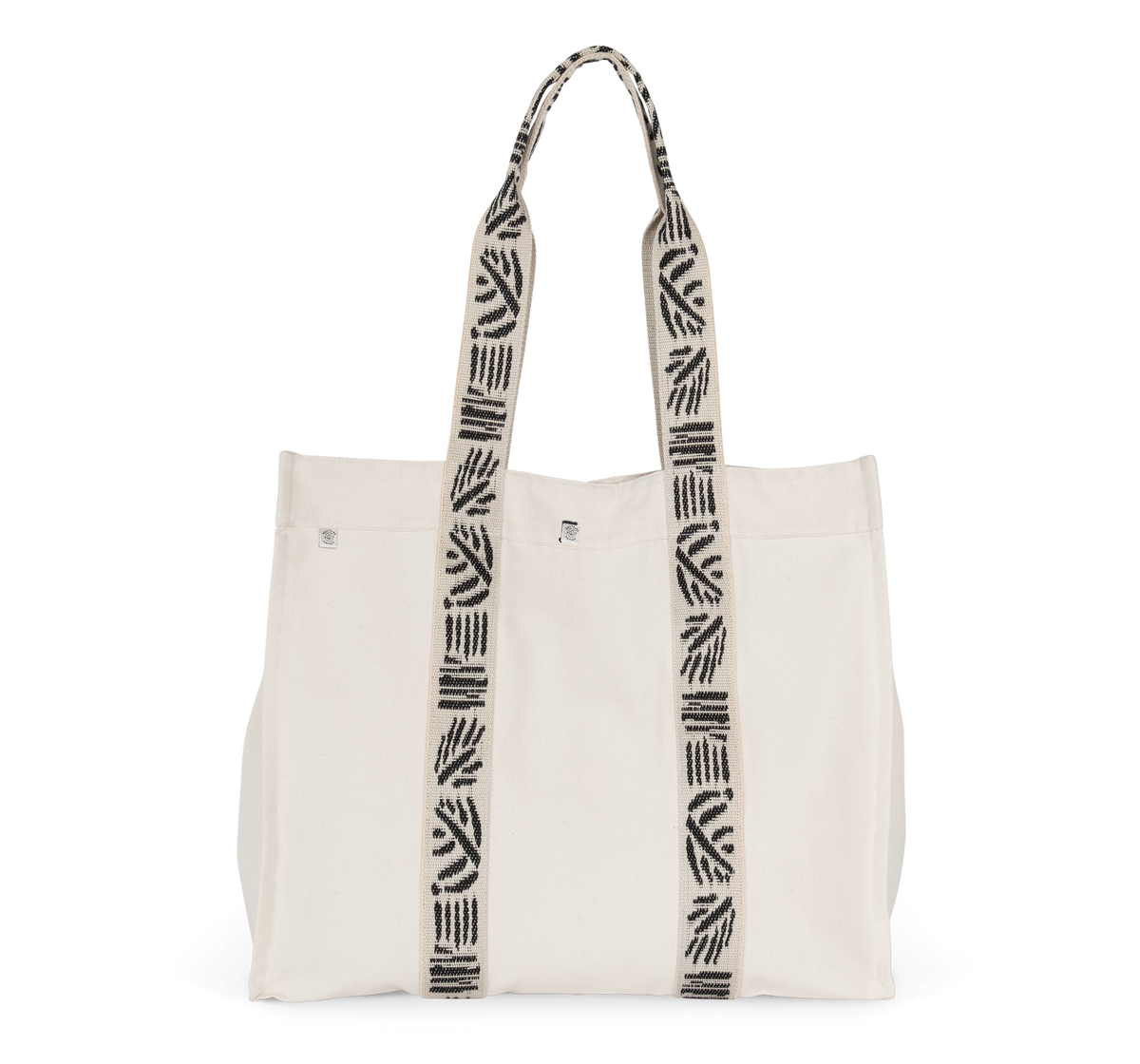 KINS114 - Grand sac shopping recyclé à soufflet 285 g/m²