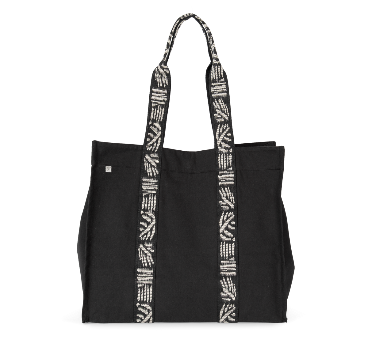 KINS114 - Grand sac shopping recyclé à soufflet 285 g/m²