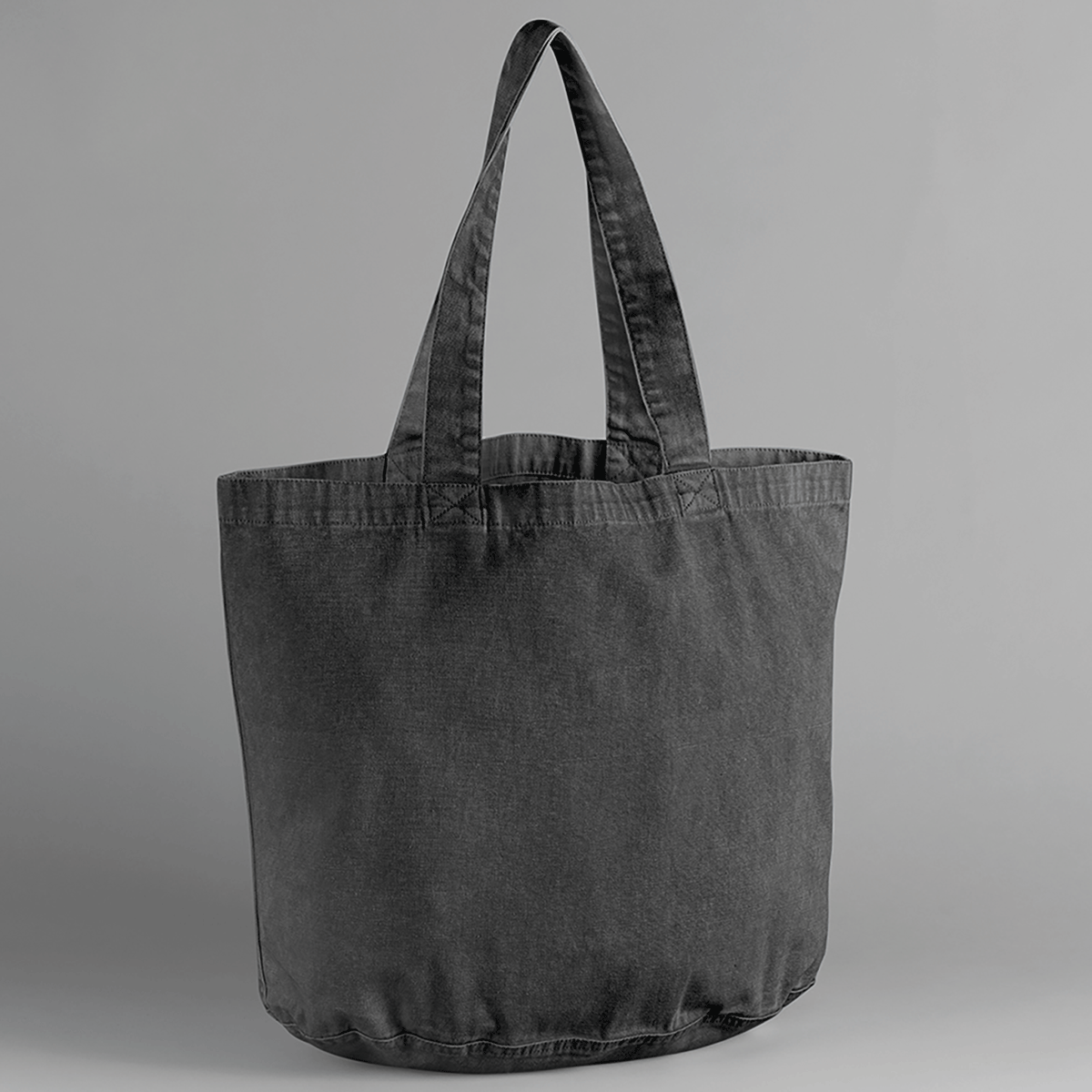 W345 : Le sac shopping recyclé au style vintage 340 g/m²