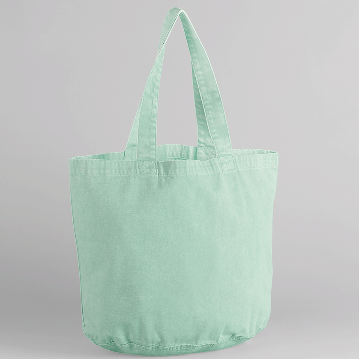W345 : Le sac shopping recyclé au style vintage 340 g/m²