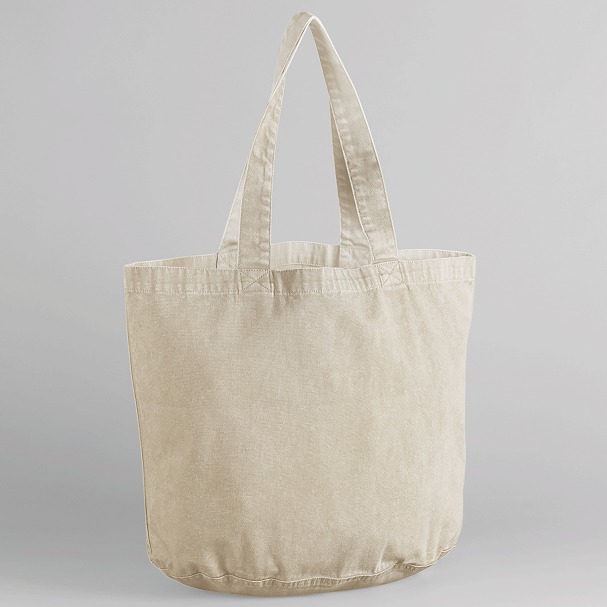 W345 : Le sac shopping recyclé au style vintage 340 g/m²