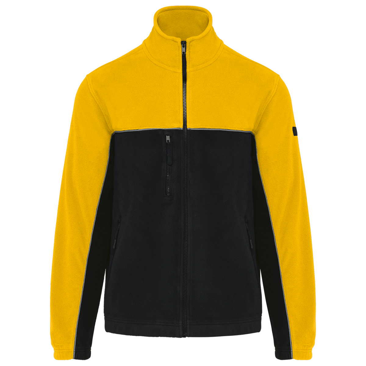 WK904 - Veste micropolaire bicolore écoresponsable unisexe homme femme