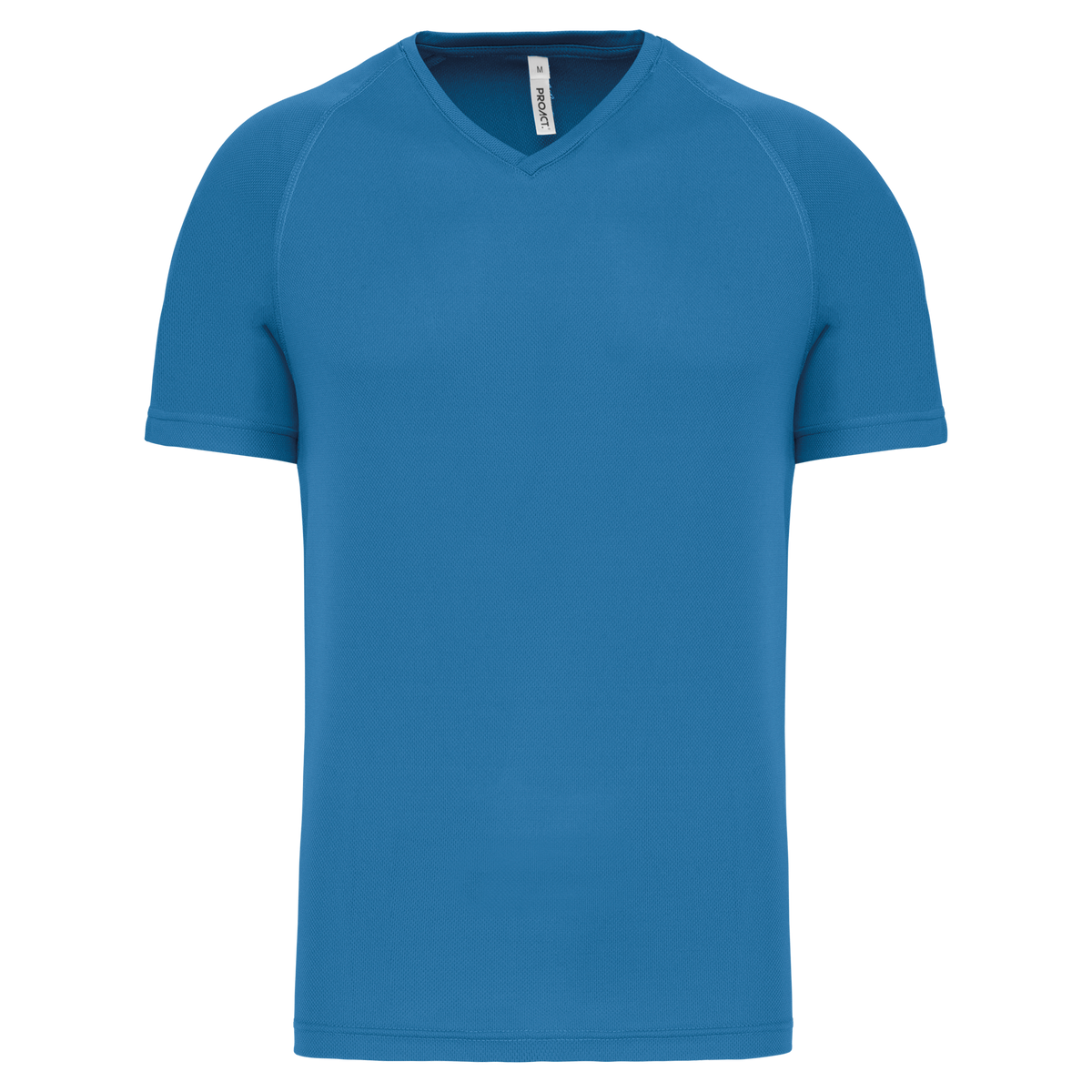 PA476 - T-shirt de sport technique col v homme femme personnalisé polyester pas cher