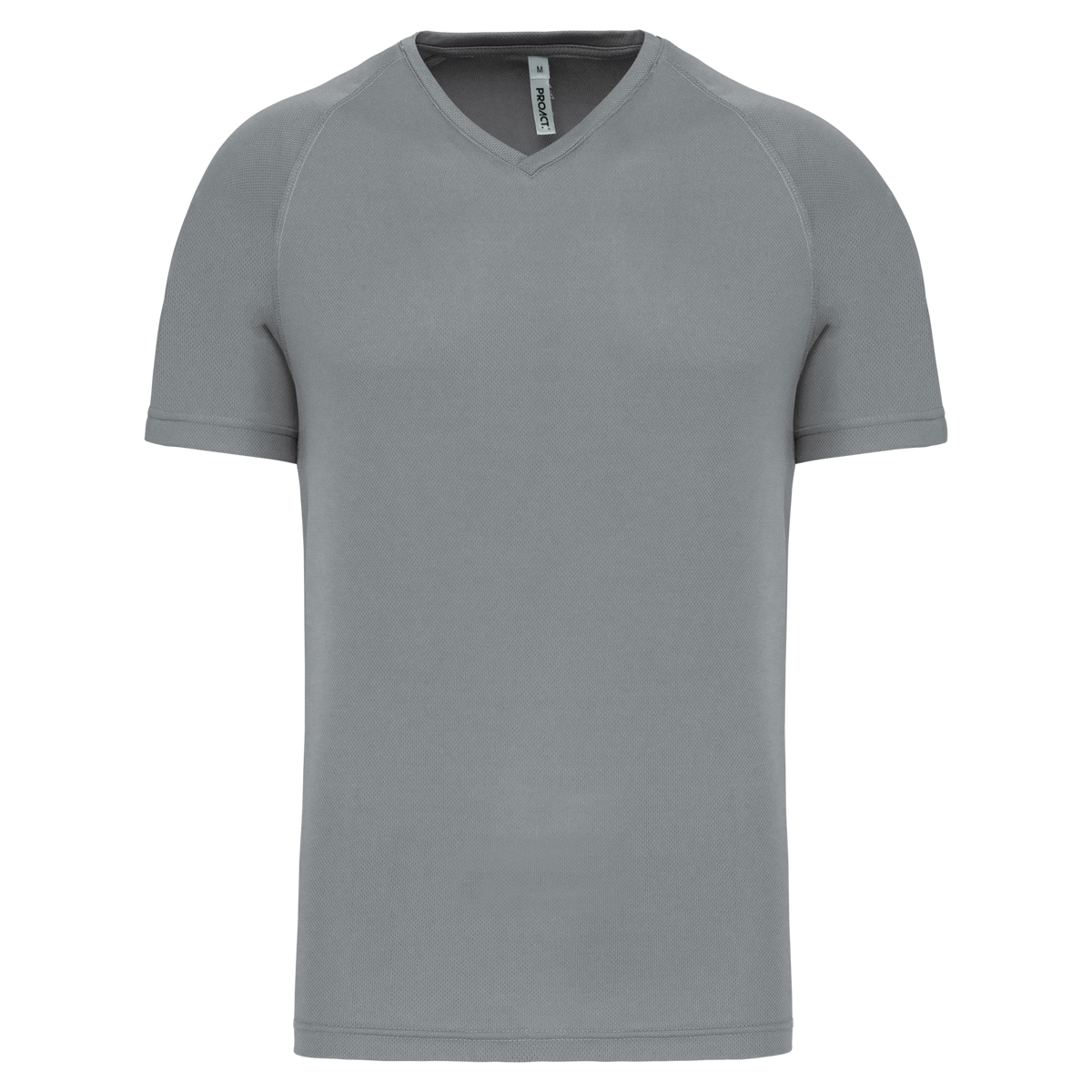 PA476 - T-shirt de sport technique col v homme femme personnalisé polyester pas cher