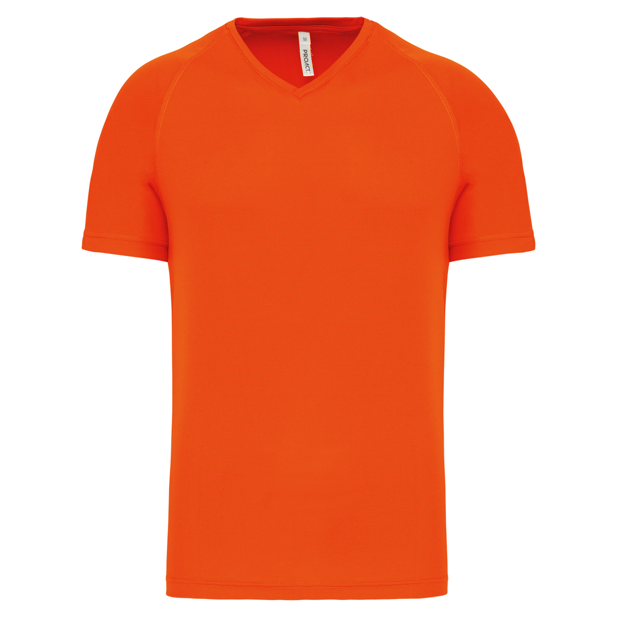 PA476 - T-shirt de sport technique col v homme femme personnalisé polyester pas cher
