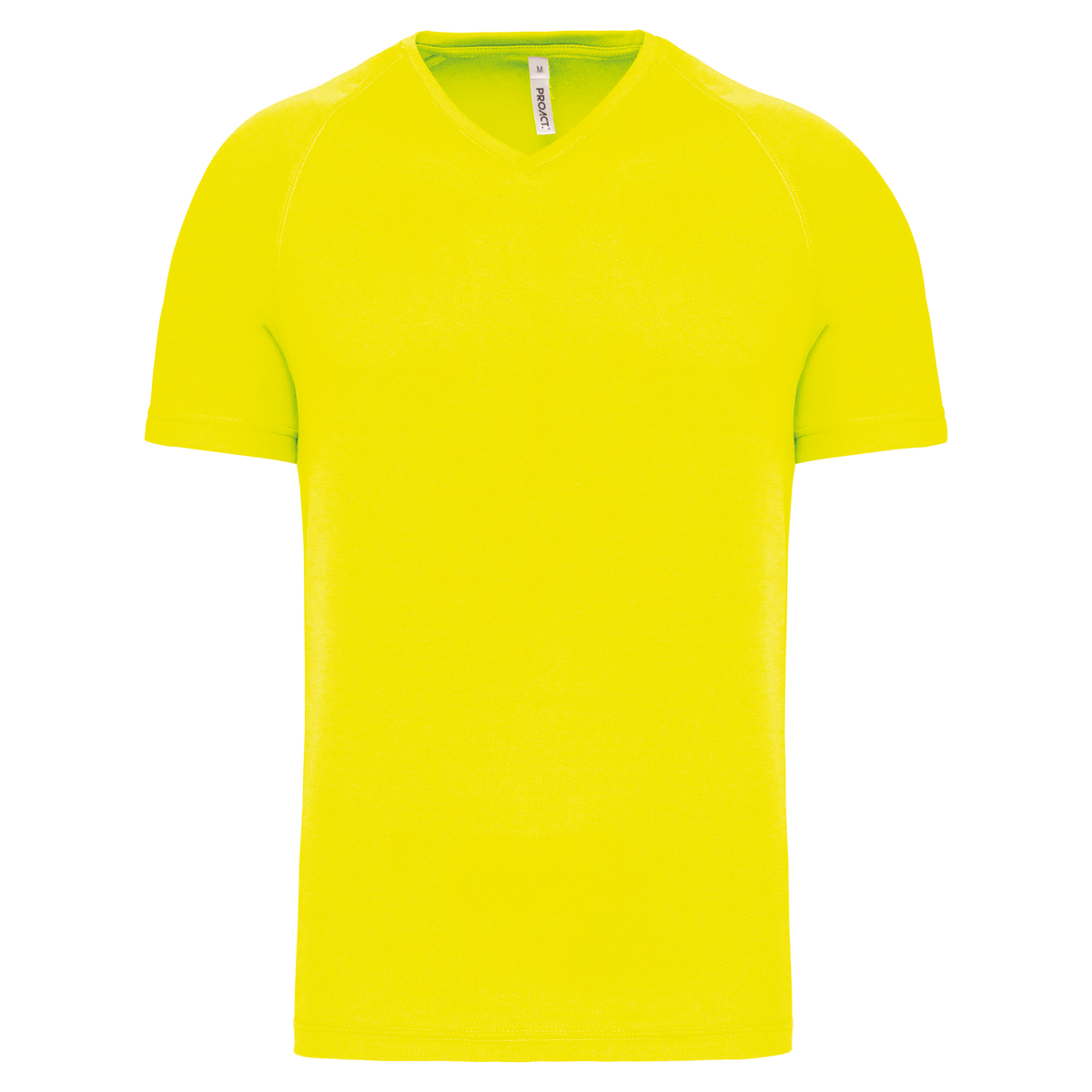 PA476 - T-shirt de sport technique col v homme femme personnalisé polyester pas cher