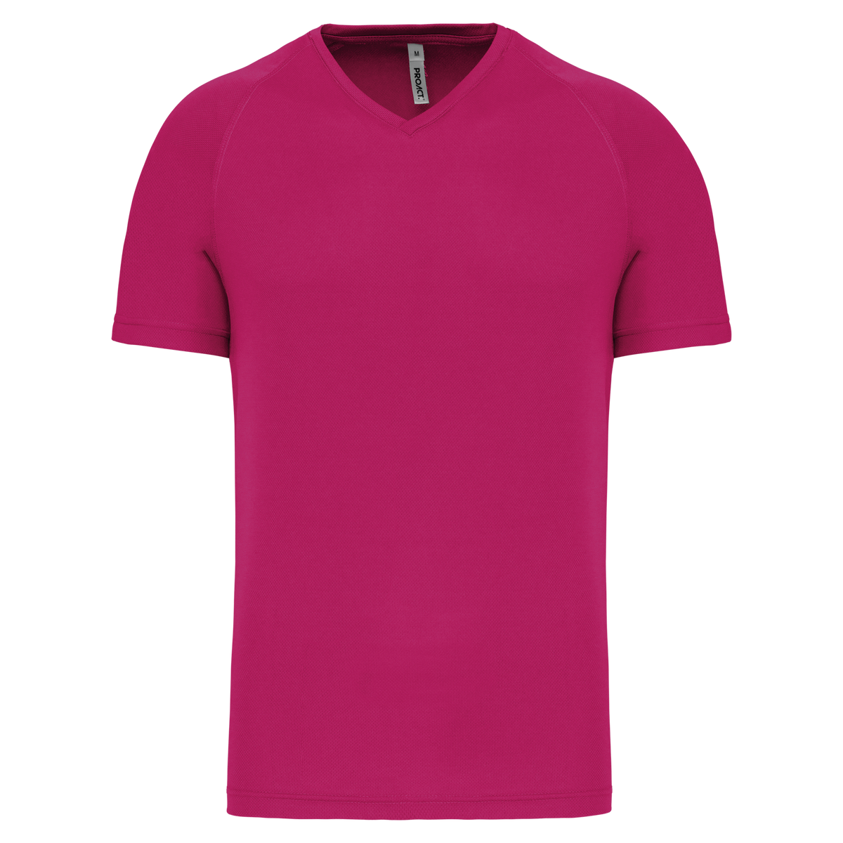 PA476 - T-shirt de sport technique col v homme femme personnalisé polyester pas cher