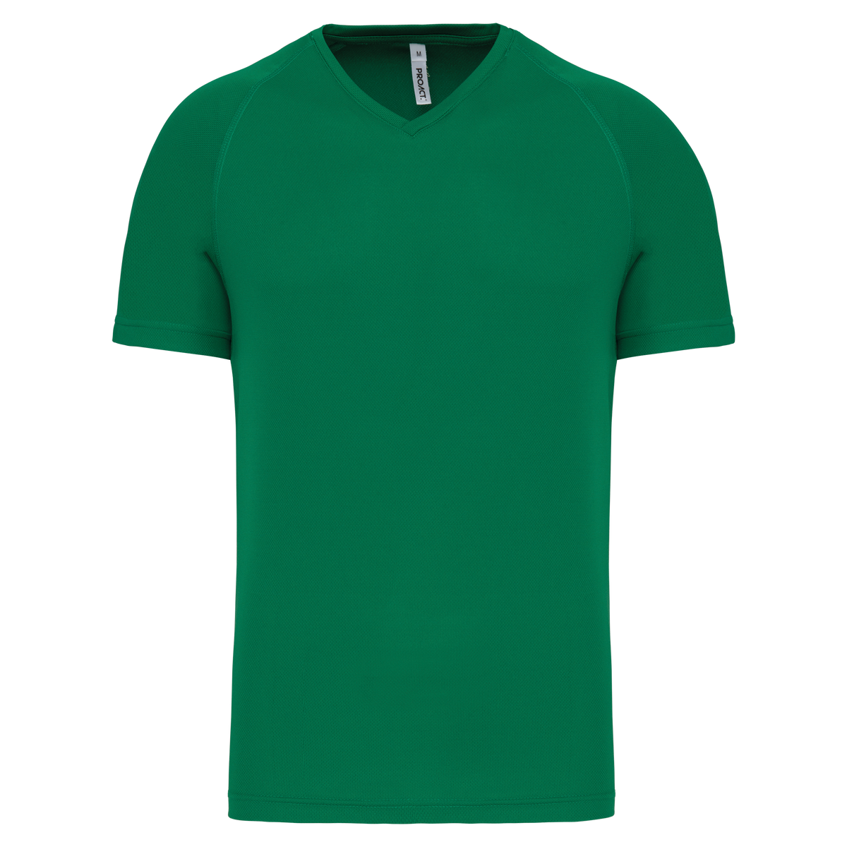 PA476 - T-shirt de sport technique col v homme femme personnalisé polyester pas cher
