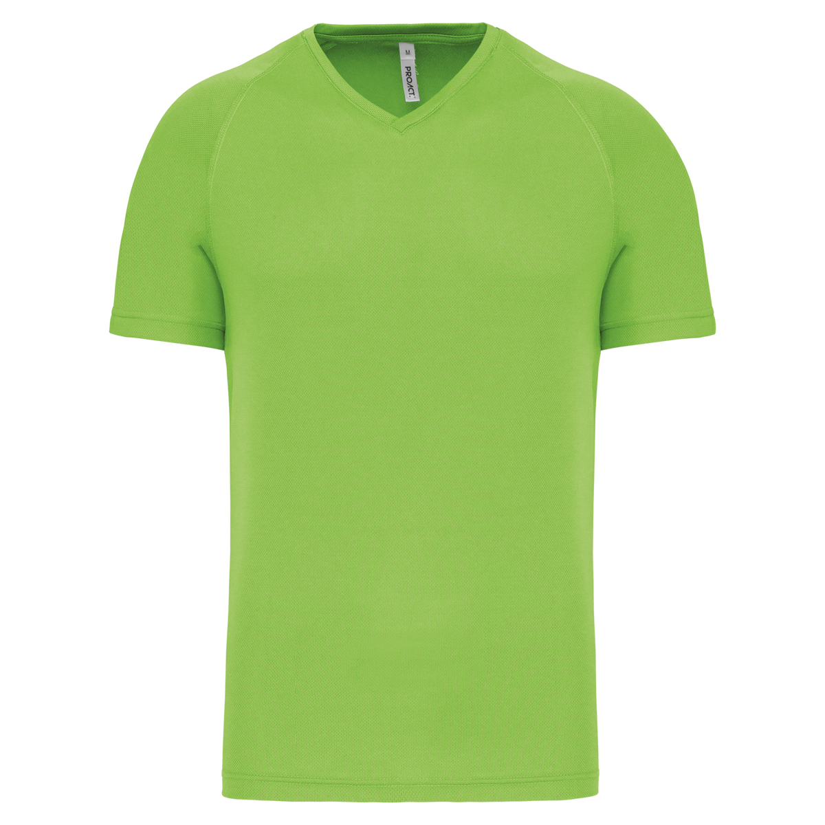 PA476 - T-shirt de sport technique col v homme femme personnalisé polyester pas cher
