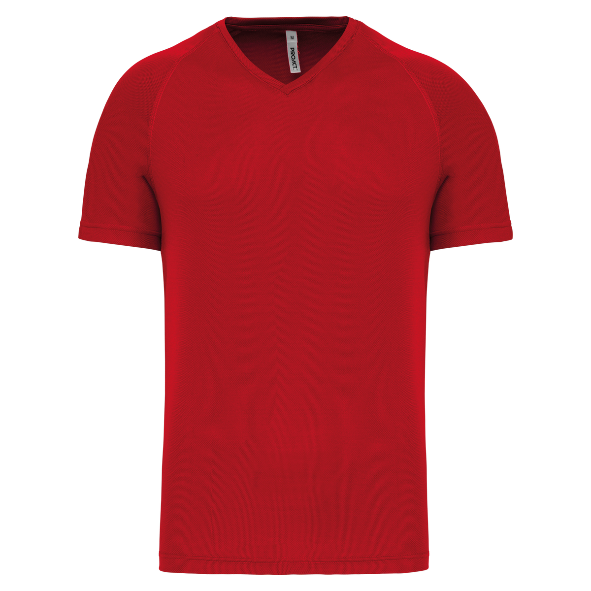 PA476 - T-shirt de sport technique col v homme femme personnalisé polyester pas cher