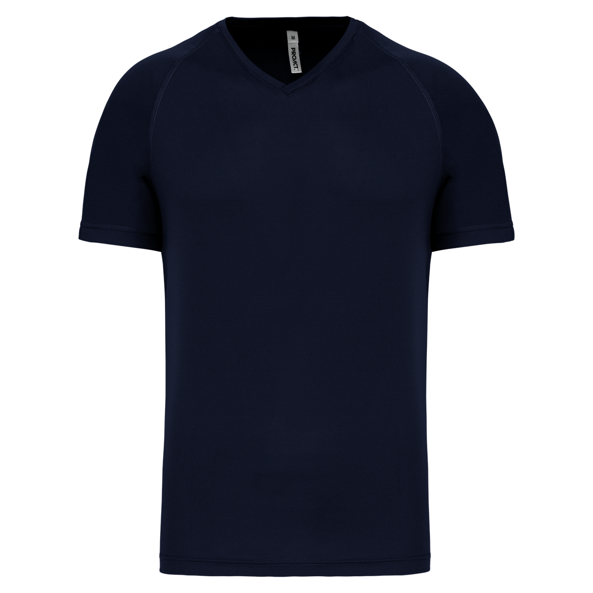 PA476 - T-shirt de sport technique col v homme femme personnalisé polyester pas cher