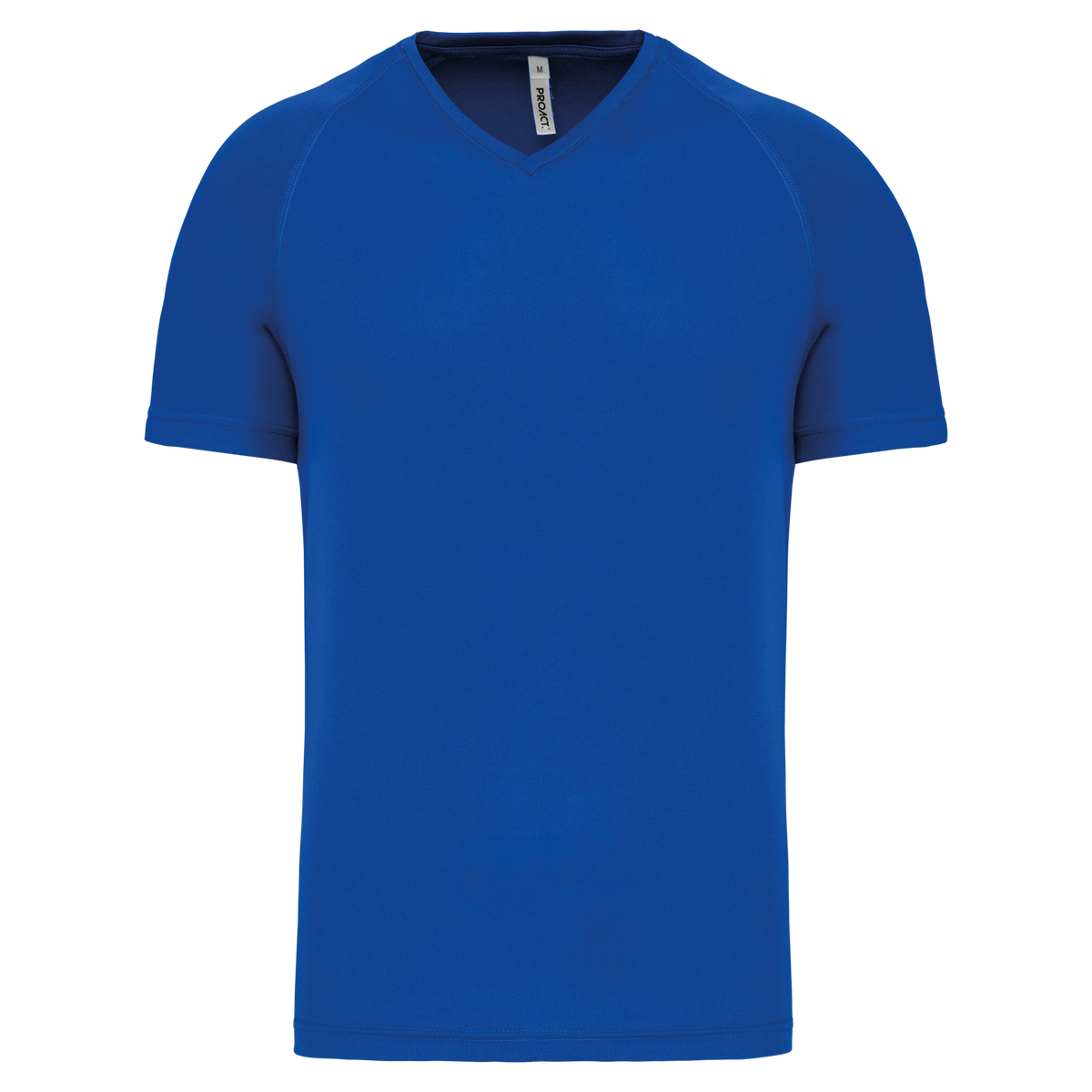PA476 - T-shirt de sport technique col v homme femme personnalisé polyester pas cher