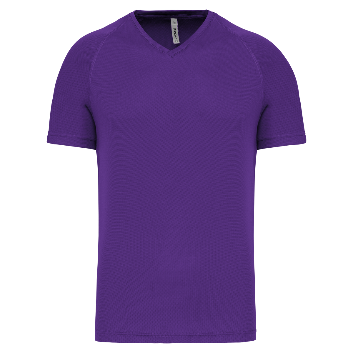PA476 - T-shirt de sport technique col v homme femme personnalisé polyester pas cher